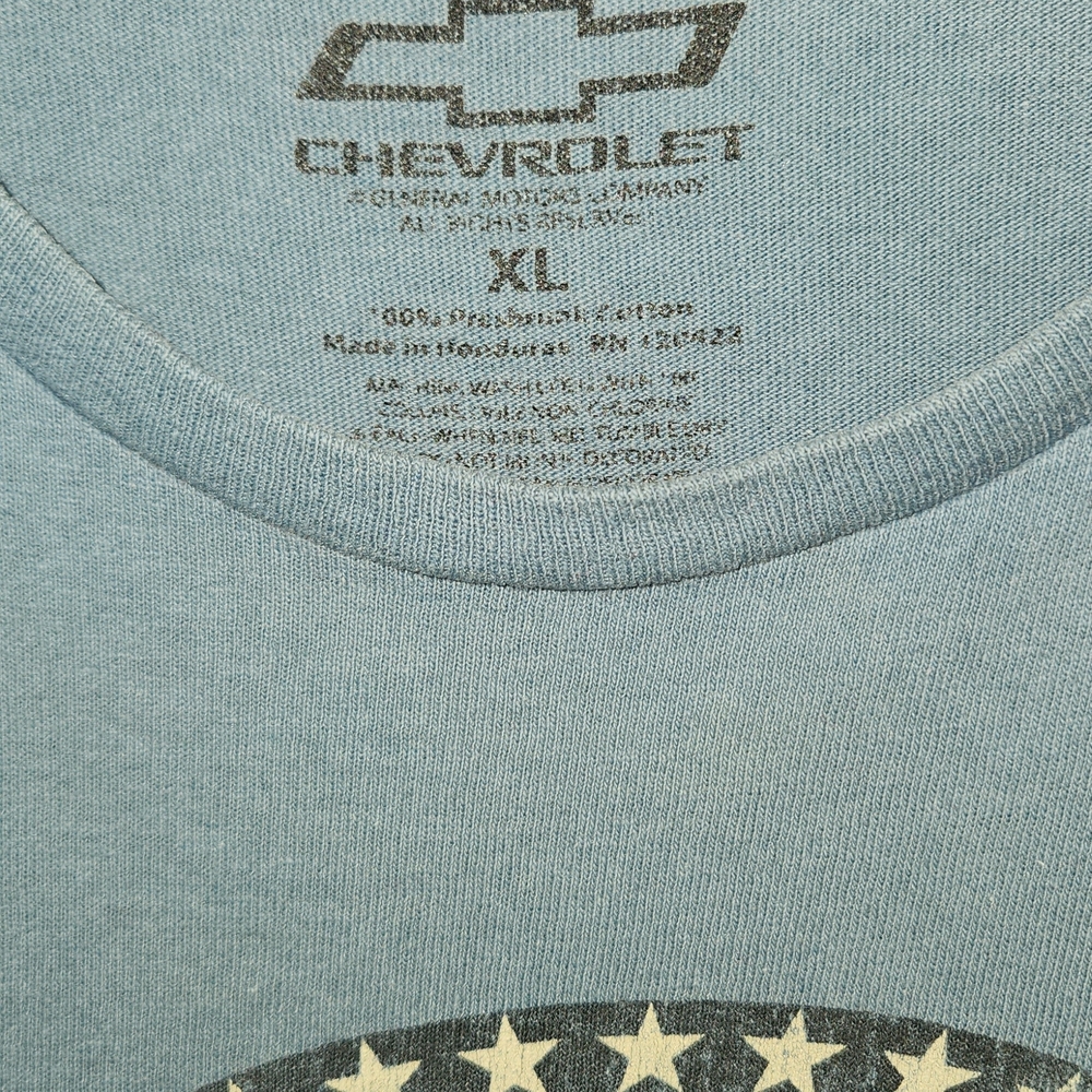 Camaro SS Vintage Graphic Tee - Light Blue - Picture 3 of 5